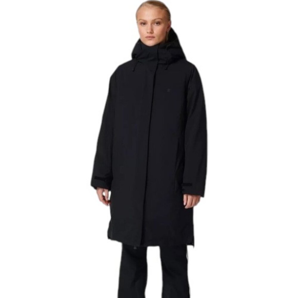 Sweaty Betty climate ski jacket black women's size M